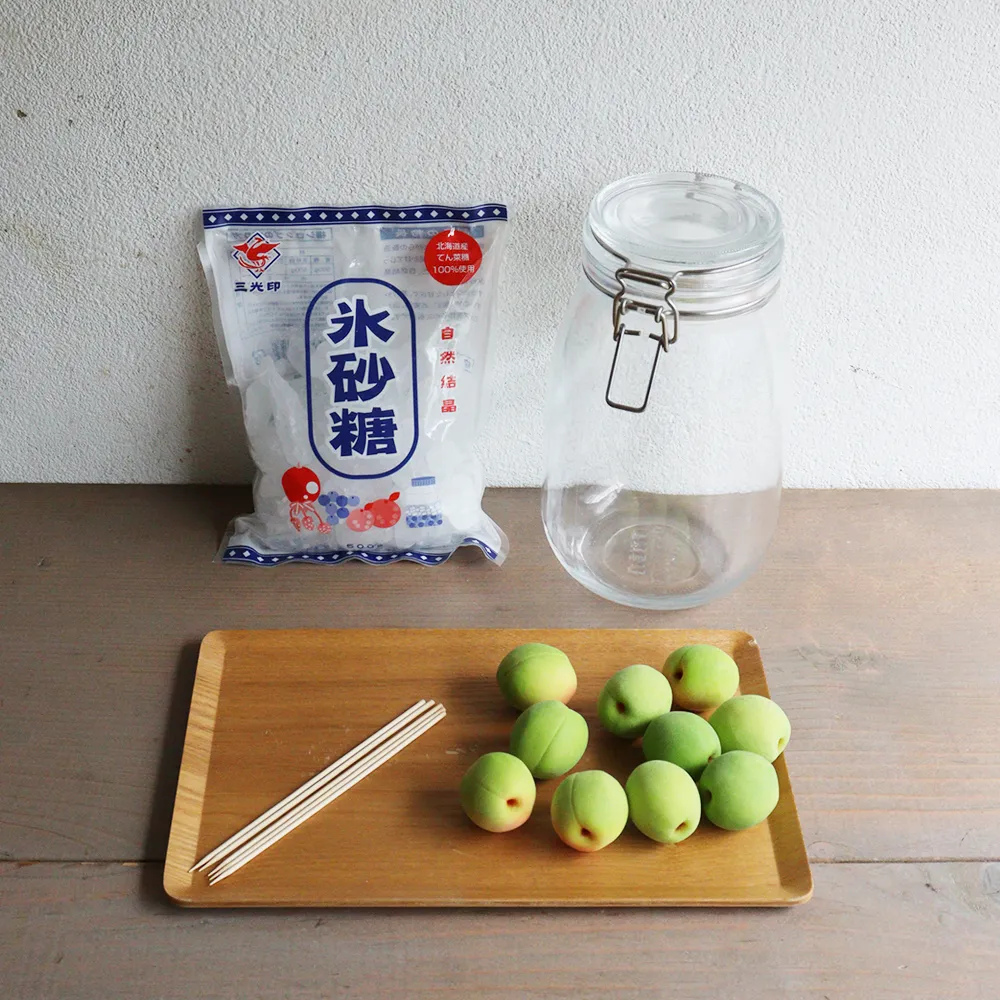 初夏号『梅シロップづくり』の教材の写真1