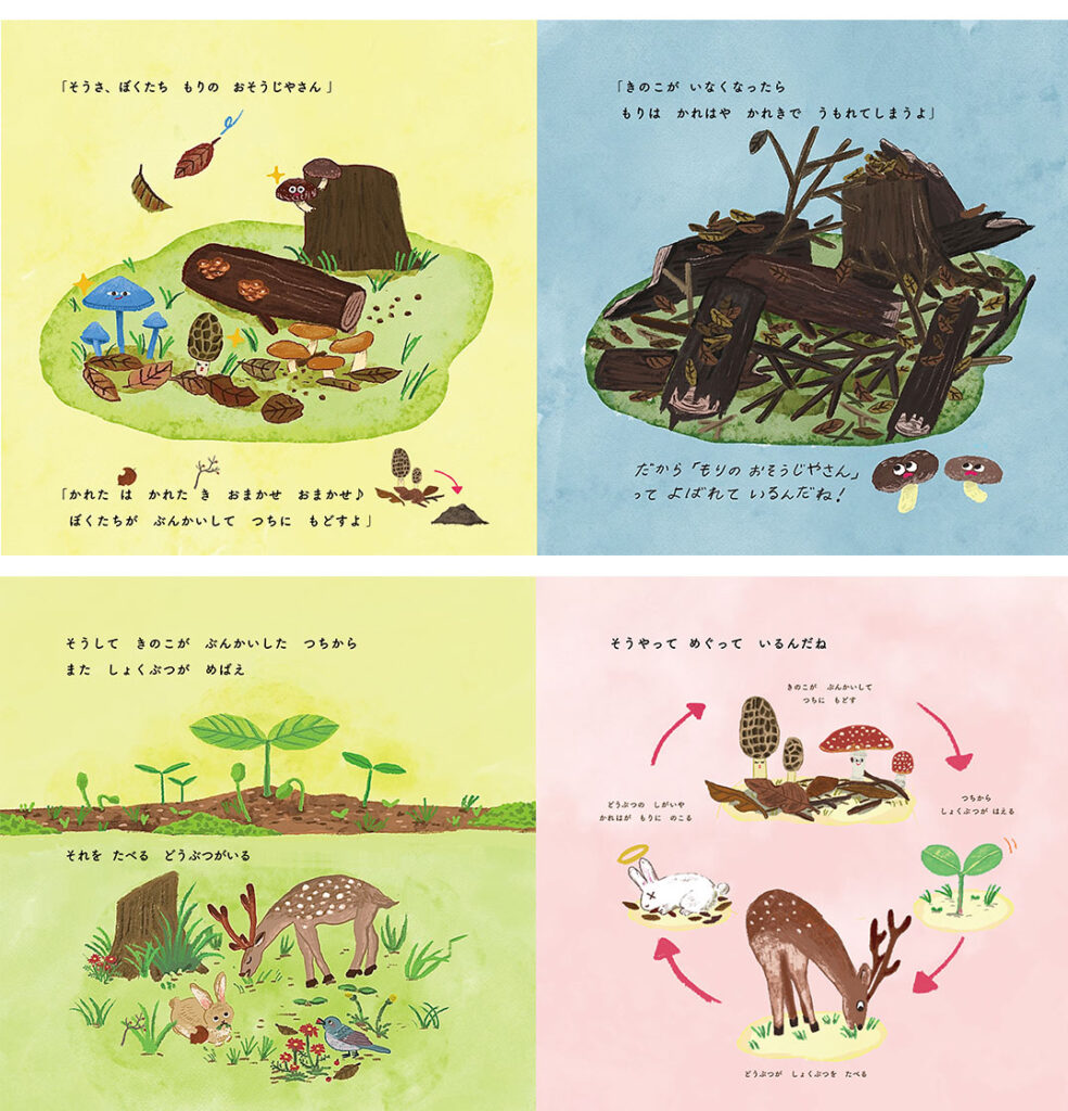 湘南たべまな便　秋号　おうちきのこ狩り 　教材