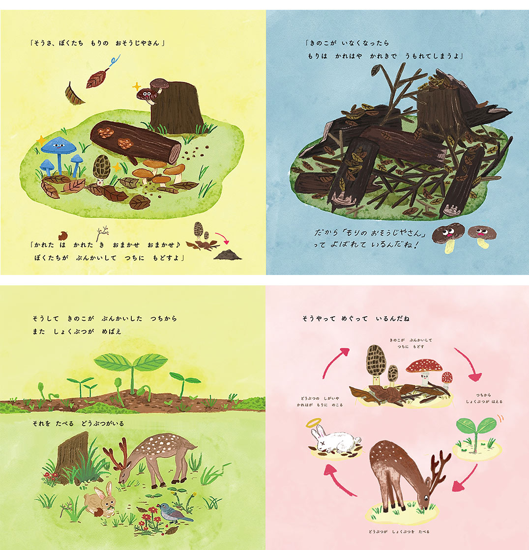 湘南たべまな便　秋号　おうちきのこ狩り 　教材