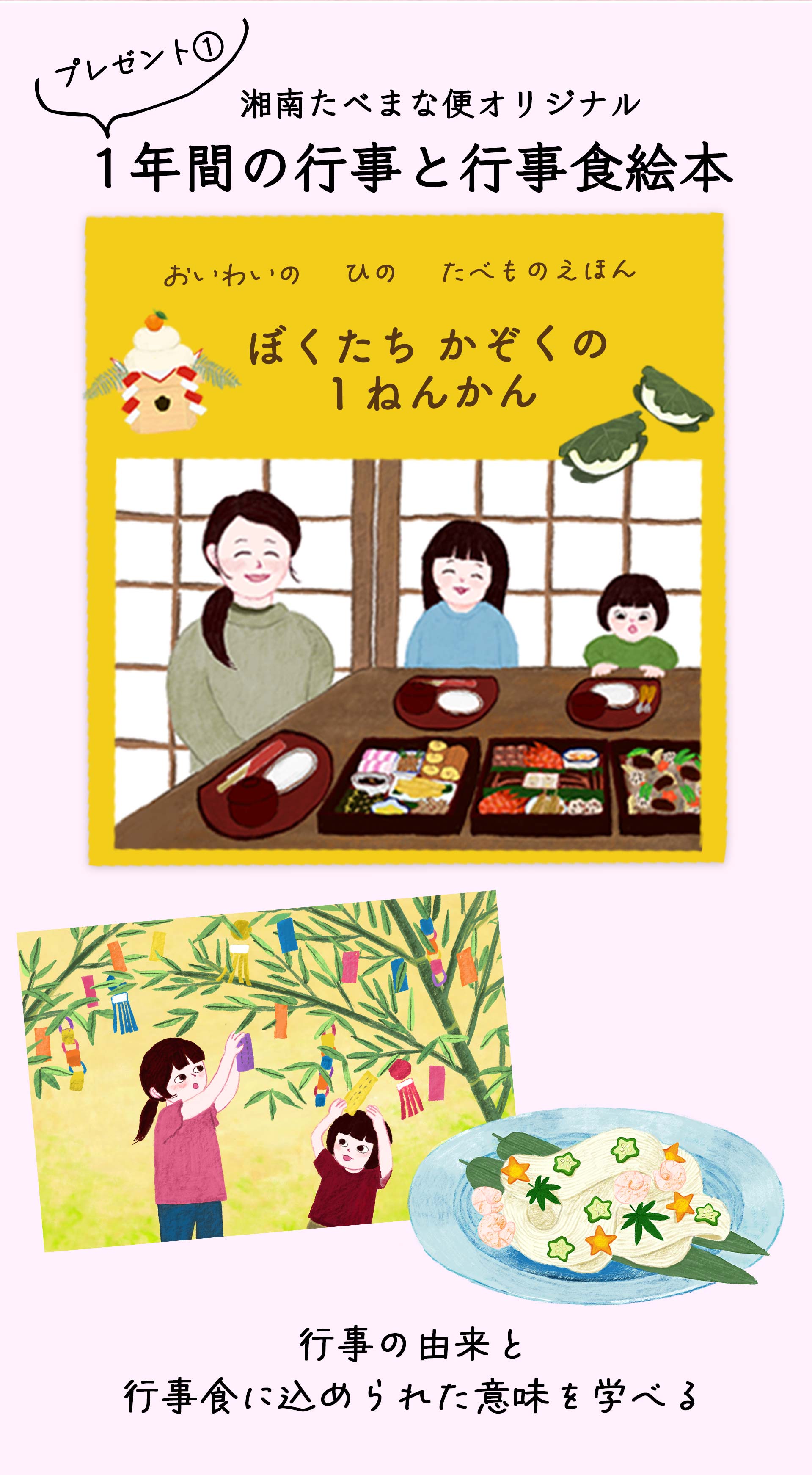 湘南たべまな便 年間購読プレゼント